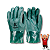 LUVA PVC FORRADA KALIPSO 27CM VERDE - Imagem 1