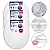 KIT 3 ASSENTO ATLAS ALMOFADADO CLASSICO BRANCO - Imagem 1