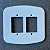 PLACA FAME BLANC 4X4 F33 957 - Imagem 3