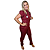Scrub Hospitalar Pijama Cirúrgico Feminino - Gabardine - Imagem 4