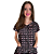 Blusa - Uniforme Estampado - Scrub Slim - Cílios - Imagem 4