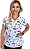 Blusa - Uniforme Estampado - Scrub Slim - Cílios - Imagem 1