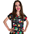 Blusa Pijama Cirúrgico Hospitalar Estampado Scrub - Nutrição - Imagem 8