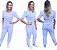 Scrub Hospitalar - Pijama Cirurgico Slim Jogger - Gabardine - Imagem 1
