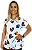 Blusa Pijama Cirúrgico Estampado Scrub Enfermagem Pediatria - Imagem 7