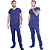 Pijama Cirúrgico Scrub Hospitalar Masculino Oxfordine - Imagem 1