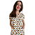 Blusa Pijama Cirúrgico Estampado -Scrub Slim- Girassol - Imagem 1