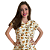 Blusa Pijama Cirúrgico Estampado -Scrub Slim- Girassol - Imagem 2