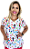 Blusa - Pijama Cirúrgico Estampado -Scrub - TEA - Autismo - Imagem 1