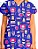 Blusa Pijama Cirúrgico Estampado - Scrub Enfermagem - Flork - Imagem 9