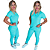 Scrub Hospitalar Pijama Cirúrgico Feminino Malha Canelada - Imagem 11