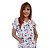 Blusa Pijama Cirúrgico Estampado- Scrub - Cuidadora De Idoso - Imagem 3