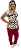Scrub Pijama Cirurgico estampado desenho infantil personagem - Imagem 2
