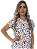 Blusa estampada Scrub Pijama cirúrgico hospitalar Pediatria - Imagem 7