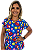 Blusa Scrub estampado Pijama cirúrgico hospitalar Pediatria - Imagem 8