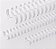 KIT C/03 UNIDADES - Wire-o/Garra Duplo Anel A4 passo 2X1 - BRANCO - Imagem 7