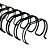 KIT C/03 UNIDADES - Wire-o/Garra Duplo Anel A4 passo 2X1 - PRETO - Imagem 2