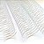 KIT C/03 - Espiral de Aço p/ Encadernação Revestido em Nylon 1 3/4'' (400 fls) Passo 4X1 - BRANCO - Imagem 1