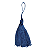 Pingente de Seda/ Tassel / Franja / Aplique de seda Luli 7,5cm - Tassel (Várias Cores) - Imagem 15