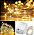 Fio de Fada Luz Led 30 luzes - 3 metros (luz amarela) - Imagem 1