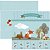 Papel Scrapbook Festa no Bosque Cenário e Bandeirolas 30,5x30,5cm - 180g/m2 - Imagem 2