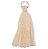 Mini Pingente de Seda / Tassel / Franja com Argola 3,5cm - 10 unidades - Imagem 5