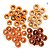 Ilhoses Padrão WeR Memory Keepers Standard Eyelets - 4 cores -  Com 60 Ilhoses - Imagem 2