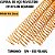 KIT C/03 - Espiral de Aço p/ Encadernação Revestido em Nylon  3/4 (150 fls) Passo 4X1 - DOURADO - Imagem 1