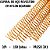 KIT C/03 - Espiral de Aço p/ Encadernação Revestido em Nylon  3/4 (150 fls) Passo 3X1 - DOURADO - Imagem 2