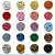 Ilhoses Coloridos de Alumínio n.54 - várias cores - 500 unidades - Imagem 1