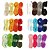 8 MTS no Kits de Cores -  Elástico Chato Colorido 7mm para Artesanato - 2 metros p/COR - Imagem 1