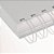 CAIXA WIRE-O A4  1/1 BRANCO - 200 folhas (passo 2x1) - 25 UNIDADES - Imagem 2