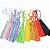 20 Pcs Tassel de Seda 13cm  Kit de franjas coloridas - 10 cores - Imagem 4