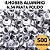 Ilhoses de Alumínio n.54 PRATA POLIDO - 500 unidades - Imagem 2
