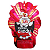 BALA EXPLOSIVA POPPING CANDY MORANGO 30G - Imagem 1