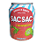 BEBIDA SACSAC SABOR MORANGO COM PEDAÇO DE FRUTA LOTTE 238ML - Imagem 1