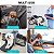 Bolsa De Transporte Paws Expansível Para Pets Preto Cinza - Imagem 3