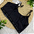 Top Colcci Microfibra Elástico Personalizado Preto  G - Imagem 4