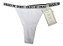Kt 2 Calcinha Fio Dental String Colcci Microfibra Branca G - Imagem 2