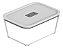 Pote De Vidro Hermetico Ou Fresh Lock 2.4l Pfl400bcf Branco - Imagem 1