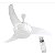 Ventilador De Teto Ventisol Vortice Led Controle 3p Branco - Imagem 4
