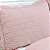 Colcha Cobre Leito Têxtil Arte Requinte Queen Rosa Dust - Imagem 2