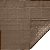 Toalha de Piso Teka Lucca 100% Algodão 700gm² Marrom - Imagem 3