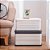 Caixa Organizadora Dobravel Grande 30l Branca Branco - Imagem 5