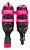 Patins Inline Unitoys Leds Na Primeira Roda Rosa - Imagem 3