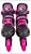 Patins Inline Unitoys Leds Na Primeira Roda Rosa - Imagem 2