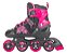 Patins Inline Unitoys Leds Na Primeira Roda Rosa - Imagem 7
