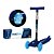 Patinete 3 Rodas Ajustável Unik Toys Runnon Azul - Imagem 3