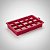 Forma Para Gelo De Silicone Euro Home Silicone Vermelha - Imagem 3