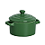 Mini Caçarola Em Cerâmica Verde 250ml - Imagem 1